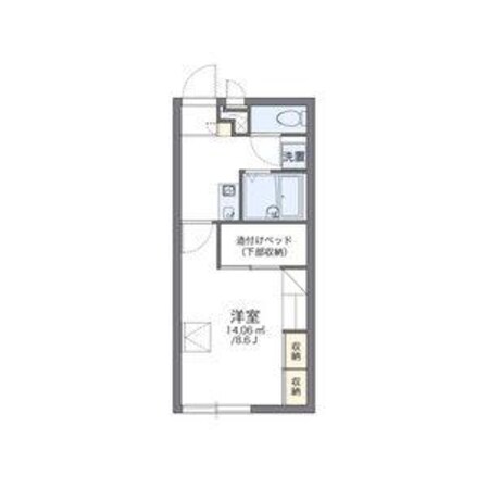 レオパレスsunflowerの物件間取画像